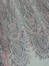 Imported Nett fabric