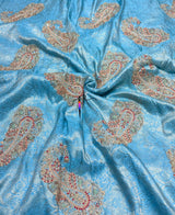 Heavy cutdana embroidery