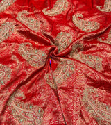Heavy cutdana embroidery