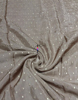 Zari jaccord embroidery