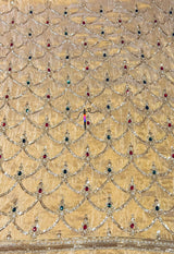Stone work embroidery