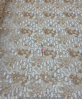Kasab zari cutwork embroidery