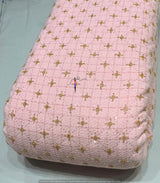 Tweed jaccord Cutdana Checks Embroidery