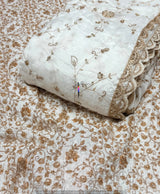 Heavy cutdana embroidery