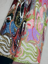 Sequence work embroidery