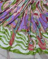 Sequence work embroidery