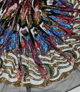 Sequence work embroidery