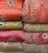 Stone work embroidery