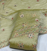 Stone work embroidery