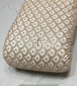 Heavy cutdana embroidery