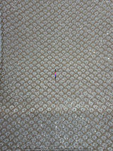 Heavy cutdana embroidery