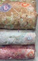Multi aplic embroidery