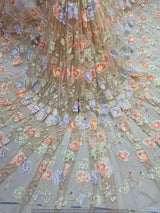 Multi aplic embroidery