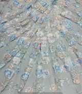 Multi aplic embroidery
