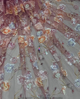 Multi aplic embroidery