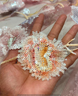 Multi aplic embroidery