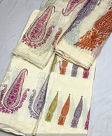 Pure viscose crepe