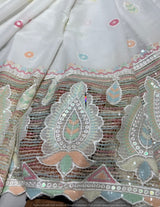 Multi sequence embroidery