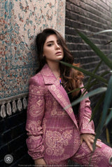 Flowing digital print Linen