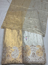 Organza & Half-N-Half Tissue Cutdana Handwork Dupatta