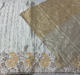 Organza & Half-N-Half Tissue Cutdana Handwork Dupatta