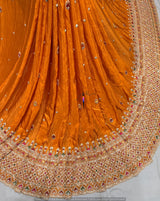 Heavy Multi Cutdana Tissue Embroidery