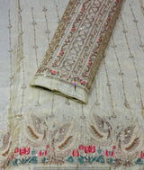 Kashmiri cutdana embroidery
