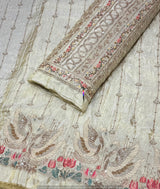 Kashmiri cutdana embroidery