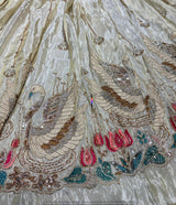 Kashmiri cutdana embroidery