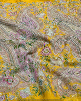 Kashmiri Position Embroidery Orgenza