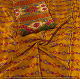 Bandhni Ikkat Discharge Digital Print