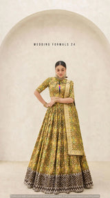 Heavy Cutdana Mirror Embroidery
