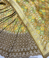 Heavy Cutdana Mirror Embroidery