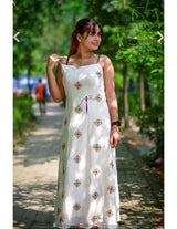 Meena Stone Cutdana Embroidery
