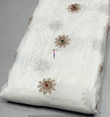 Meena Stone Cutdana Embroidery