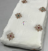 Meena Stone Cutdana Embroidery