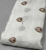 Meena Stone Cutdana Embroidery