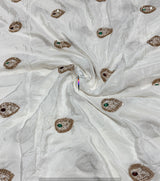 Meena Stone Cutdana Embroidery