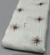 Meena Stone Cutdana Embroidery