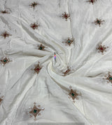 Meena Stone Cutdana Embroidery