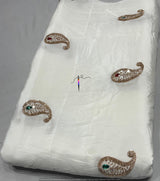Meena Stone Cutdana Embroidery