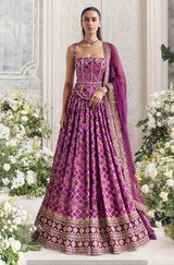 Heavy Cutdana Border Embroidery