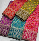 Heavy Cutdana Border Embroidery