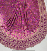Heavy Cutdana Border Embroidery
