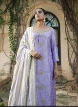 Handwork cutdana embroidery