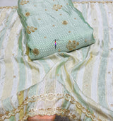 Handwork cutdana embroidery