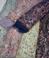 Multi cutdana embroidery