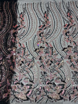 Multi cutdana embroidery