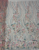 Multi cutdana embroidery