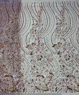 Multi cutdana embroidery